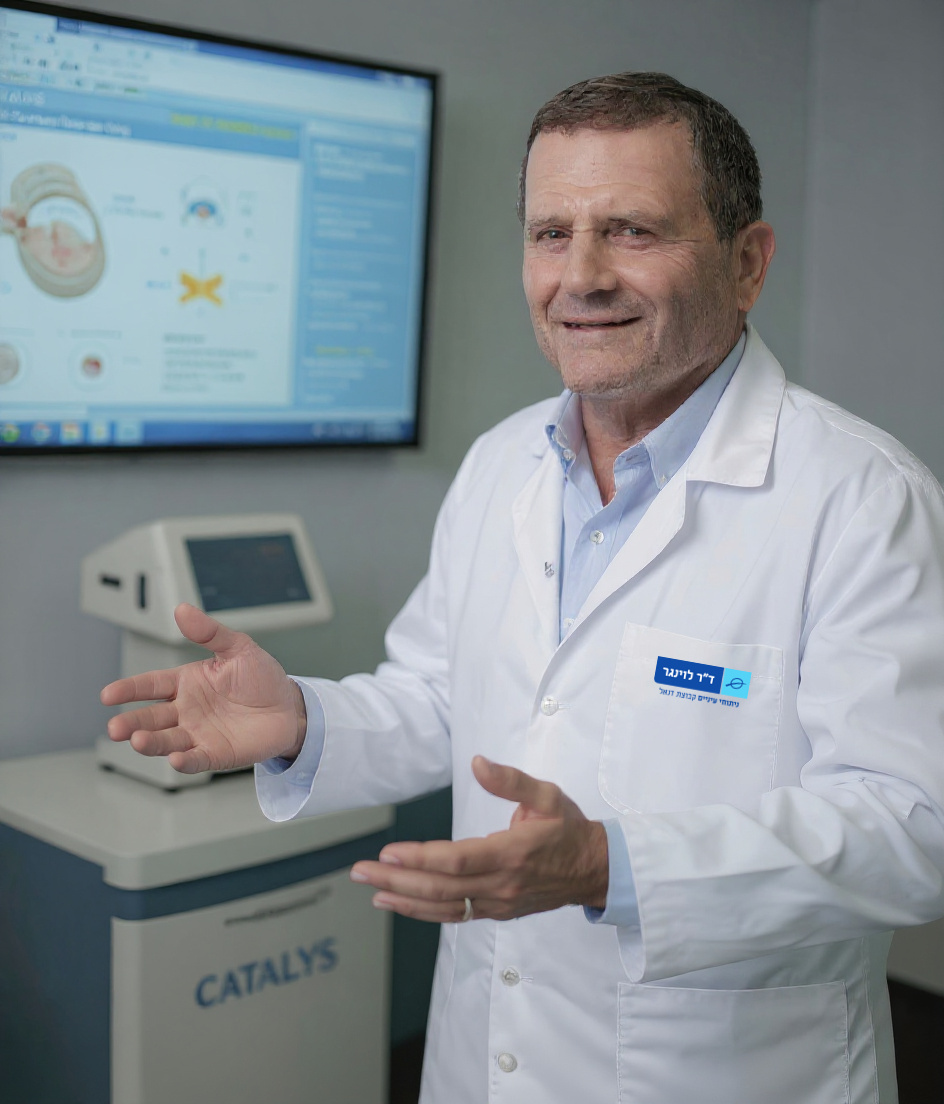 ד״ר שמואל לוינגר מסביר על מכשיר CATALYS